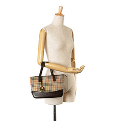 Haymarket Check Canvas Handbag