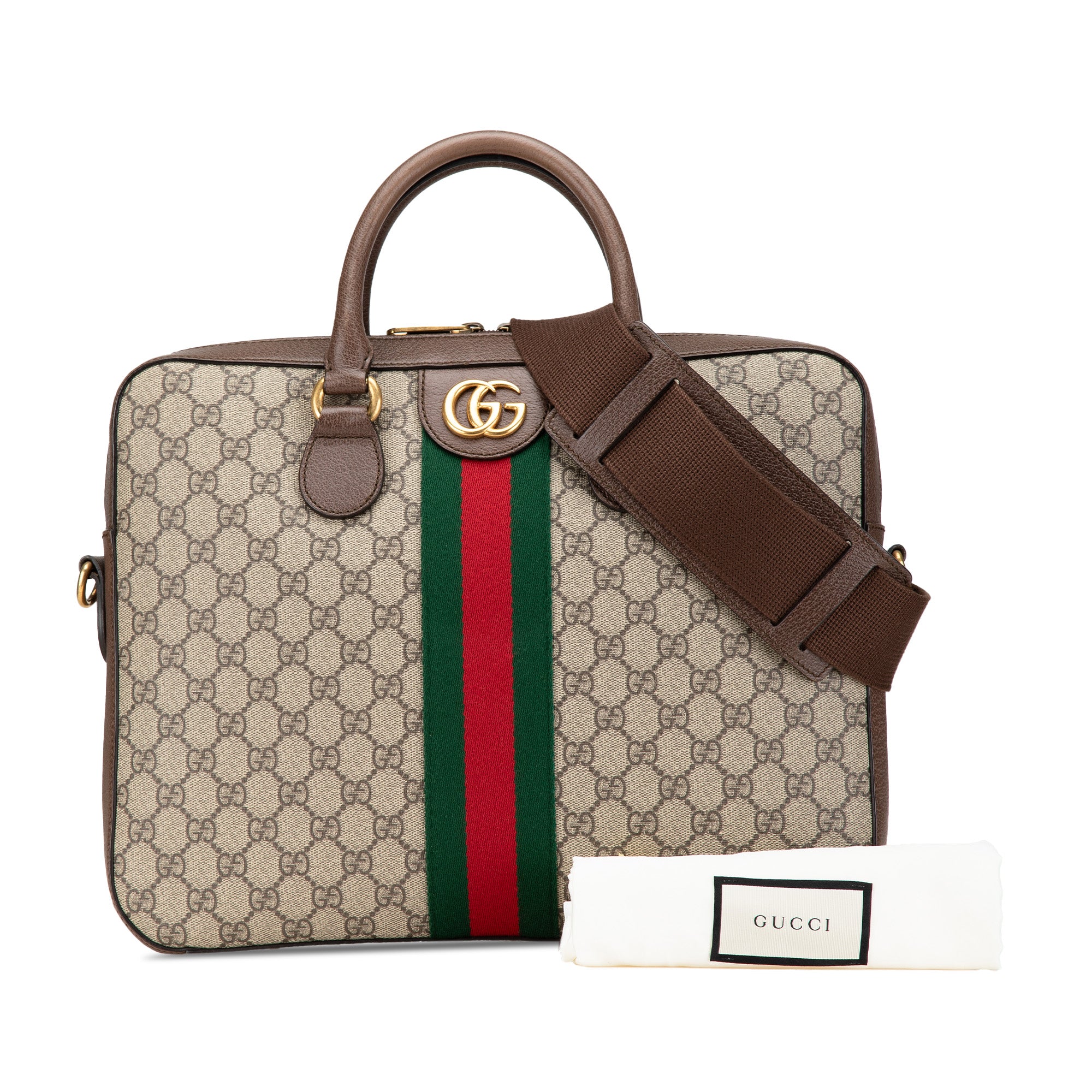 GG Supreme Ophidia Web Briefcase