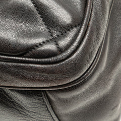 CC Quilted Lambskin Front Pocket Tote