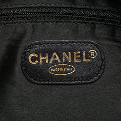 CC Quilted Lambskin Front Pocket Tote