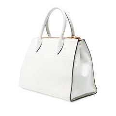 City Calf Trimmed Saffiano Greche Paradigme Bag