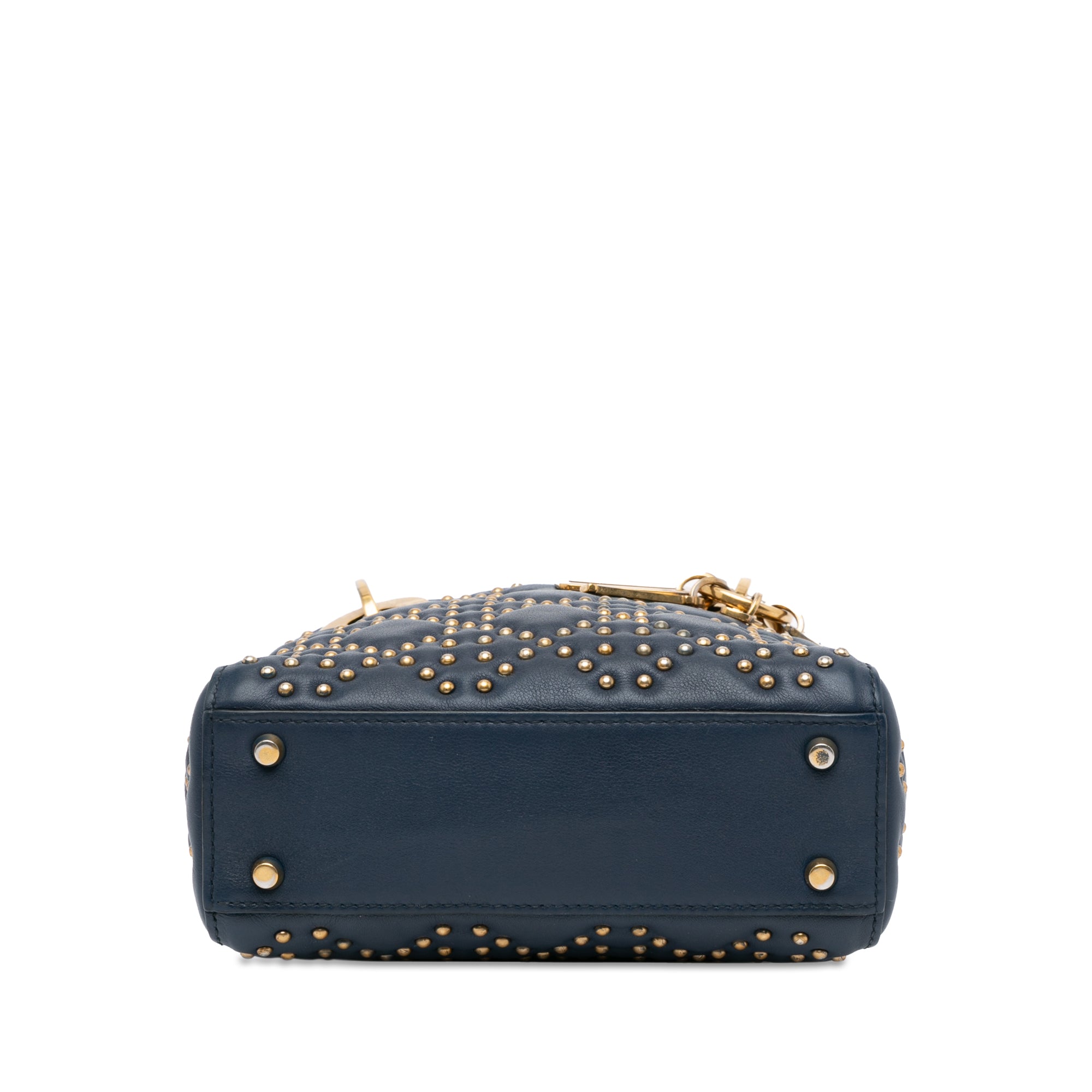 Mini Studded Lambskin Cannage Supple Lady Dior_3