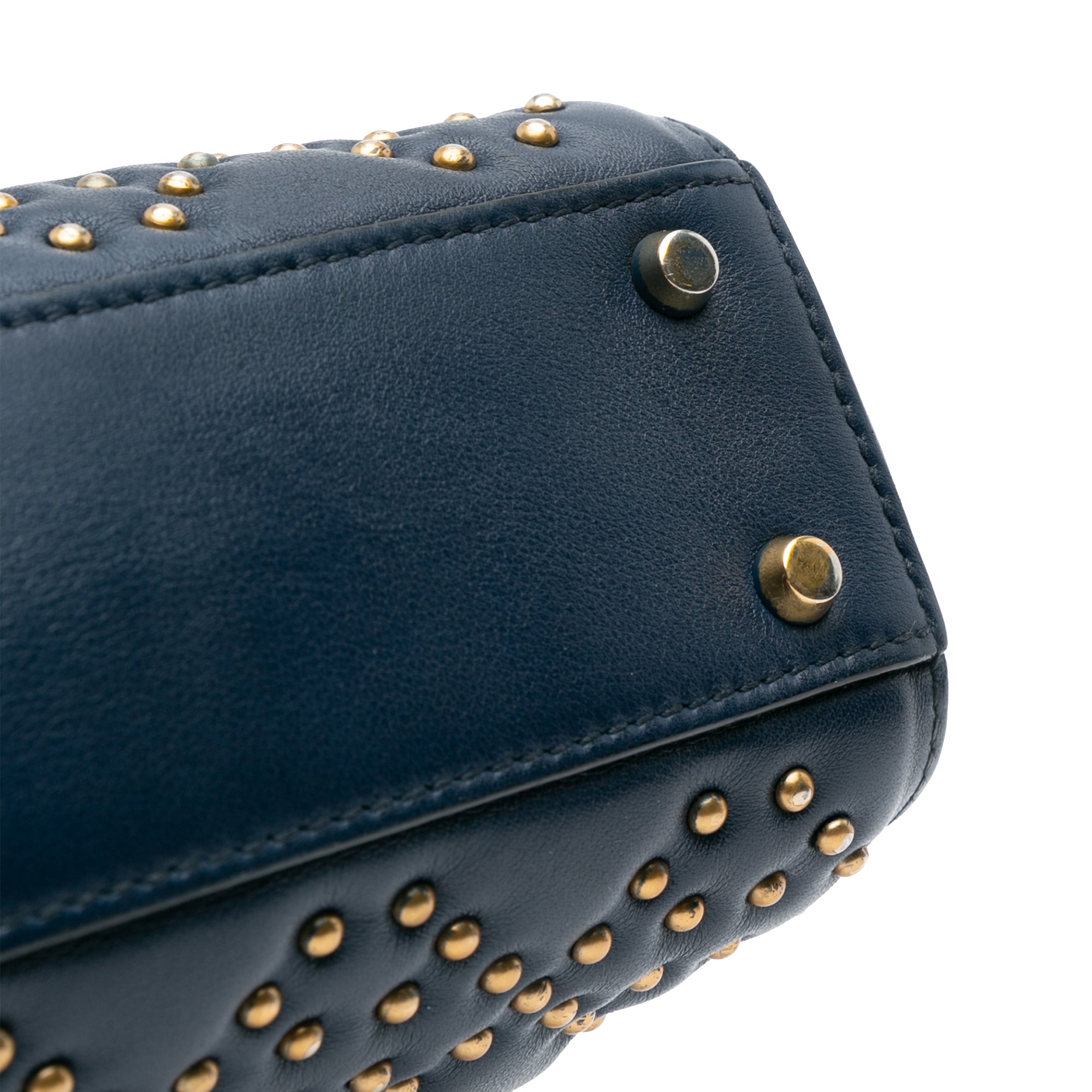 Mini Studded Lambskin Cannage Supple Lady Dior_8