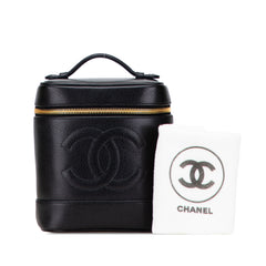 CC Caviar Vanity Case