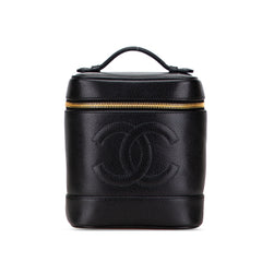 CC Caviar Vanity Case