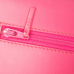 Bicolor Classic Patent Wallet On Chain