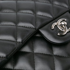 Jumbo Classic Lambskin Double Flap