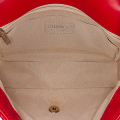 Medium Perforated Lambskin Punch Flap
