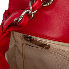 Medium Perforated Lambskin Punch Flap