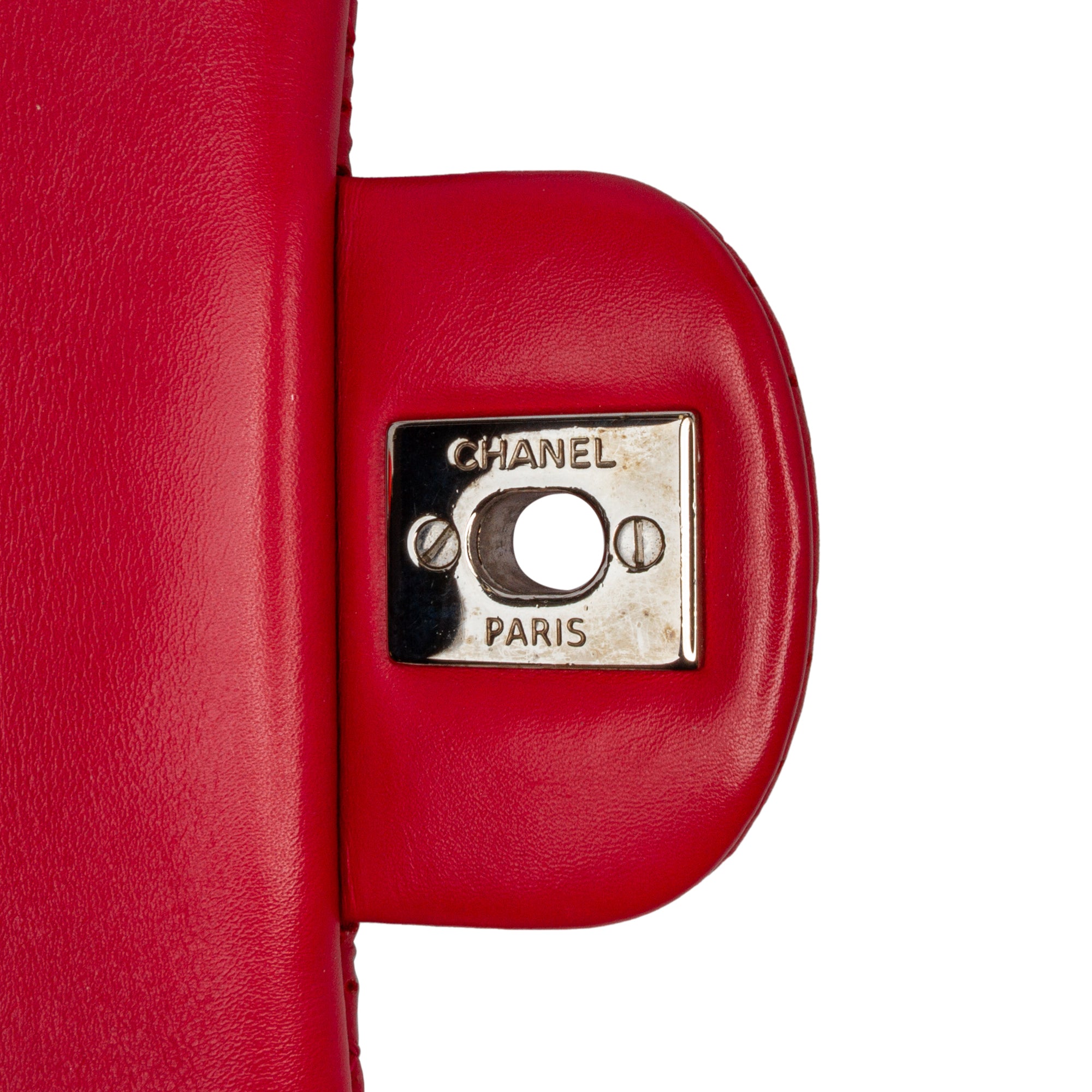 Medium Perforated Lambskin Punch Flap