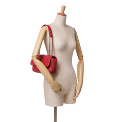 Medium Perforated Lambskin Punch Flap