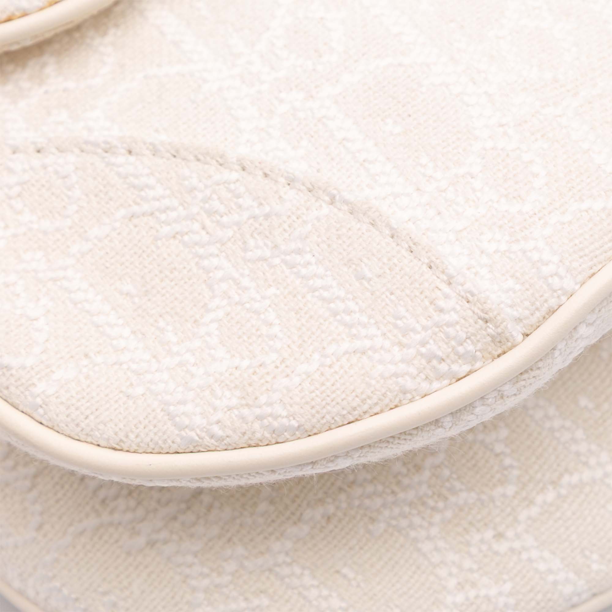 Mini Oblique Canvas Saddle Bag