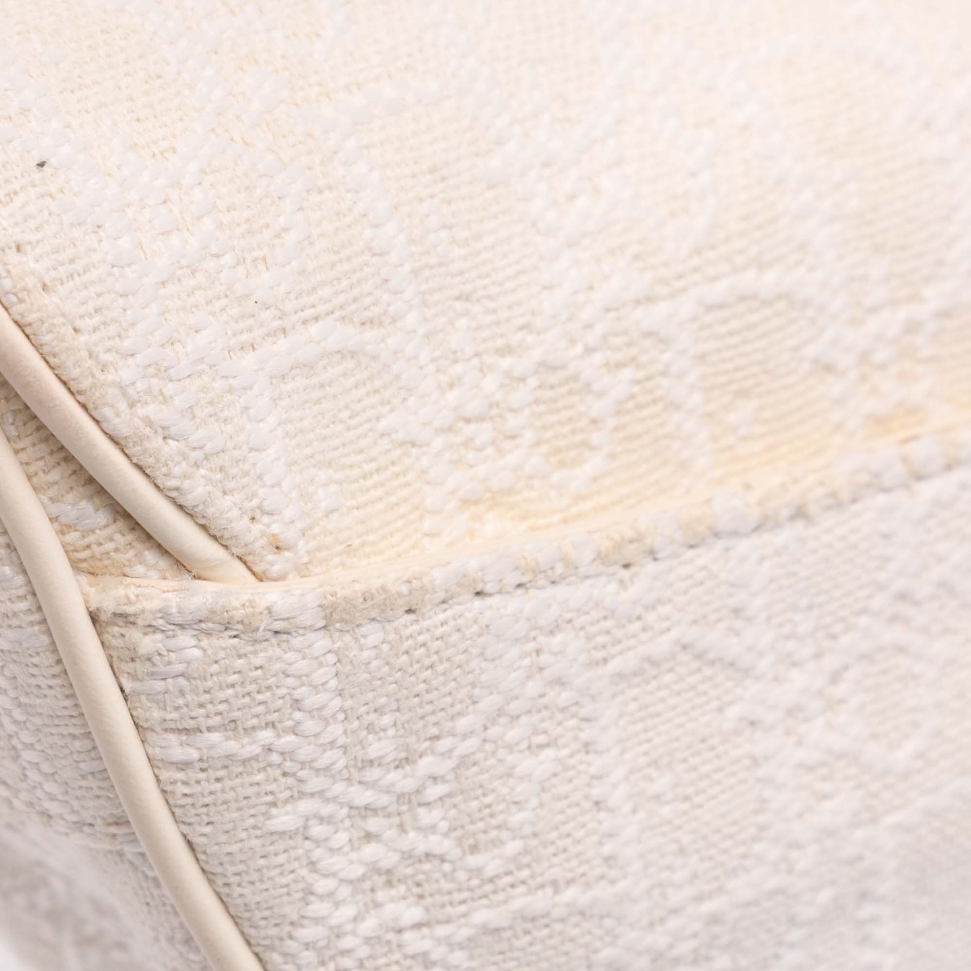 Mini Oblique Canvas Saddle Bag