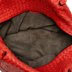 Nappa Intrecciato Cube Shoulder Bag