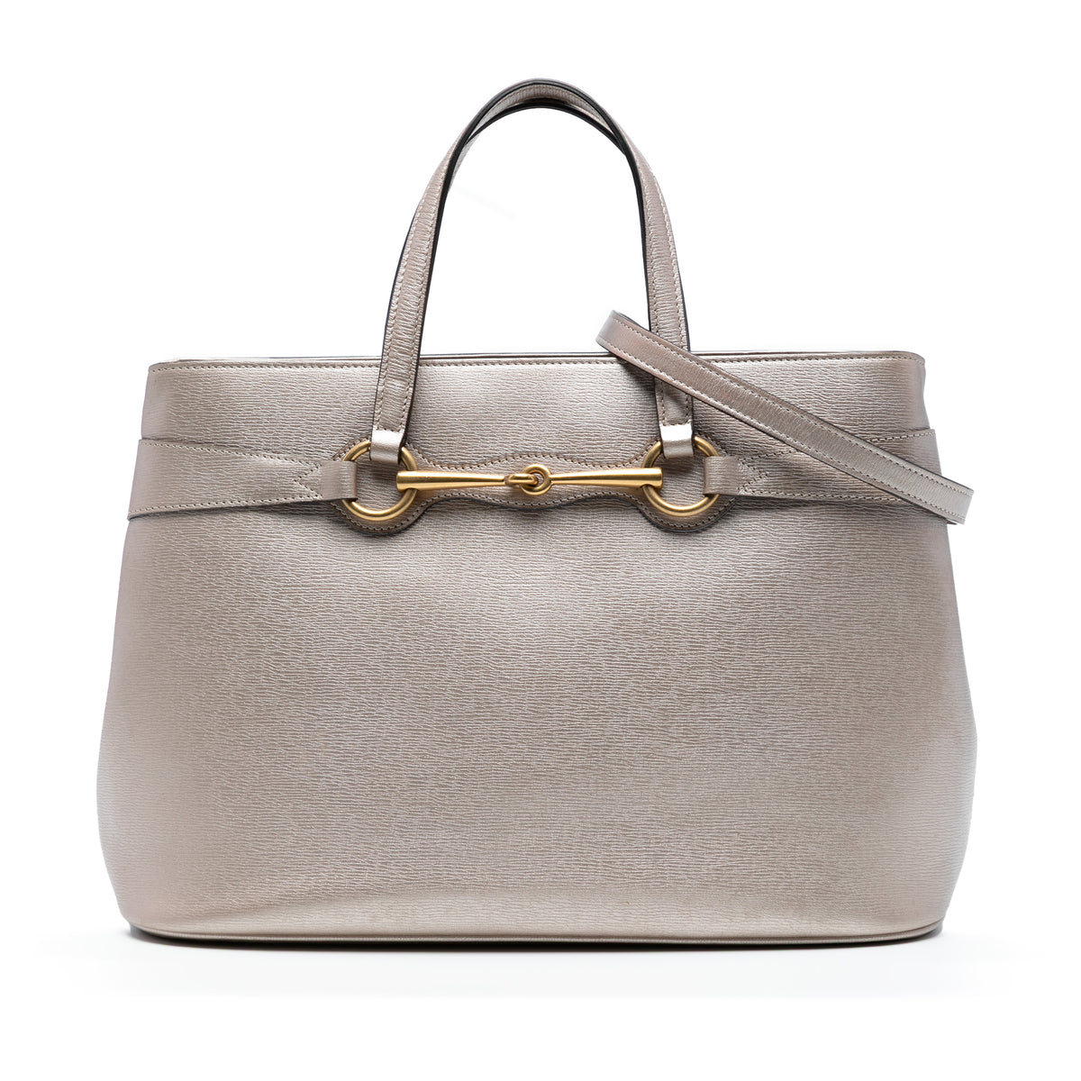 Leather Bright Bit Satchel