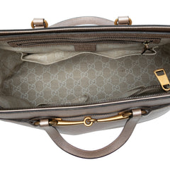 Leather Bright Bit Satchel