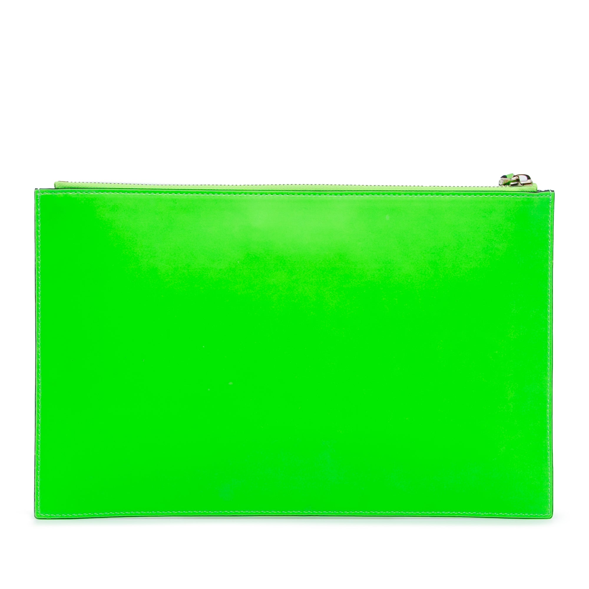 VLogo Leather Clutch