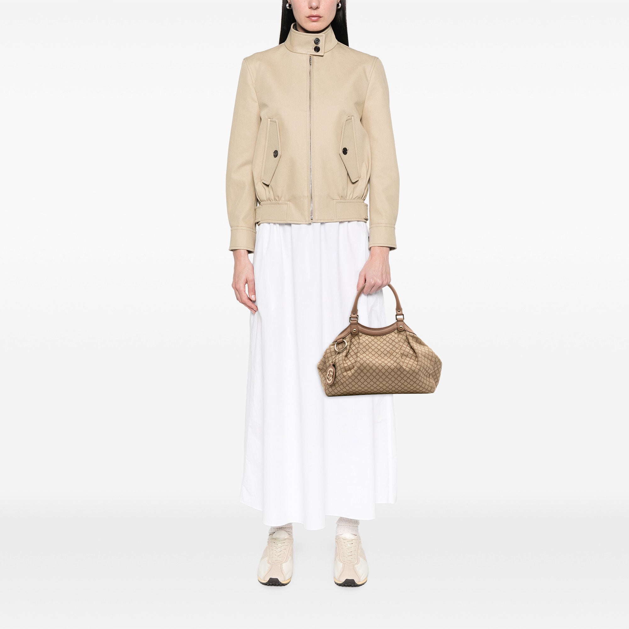 Medium Diamante Canvas Sukey Tote
