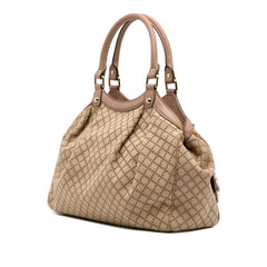 Medium Diamante Canvas Sukey Tote