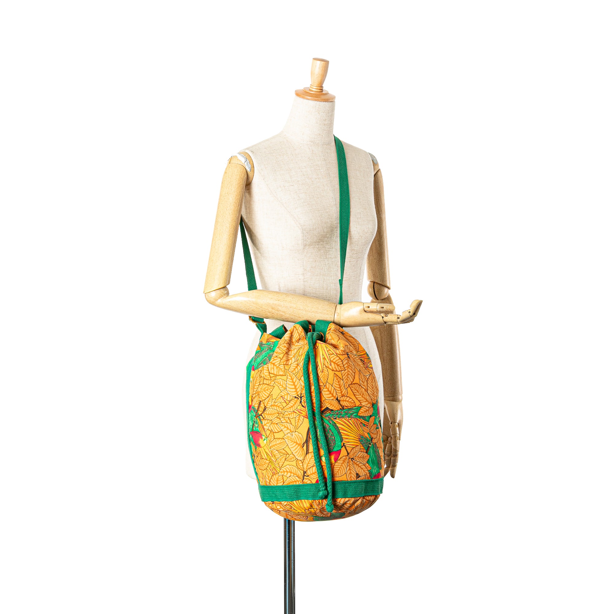 Toile Les Perroquets Bucket Bag