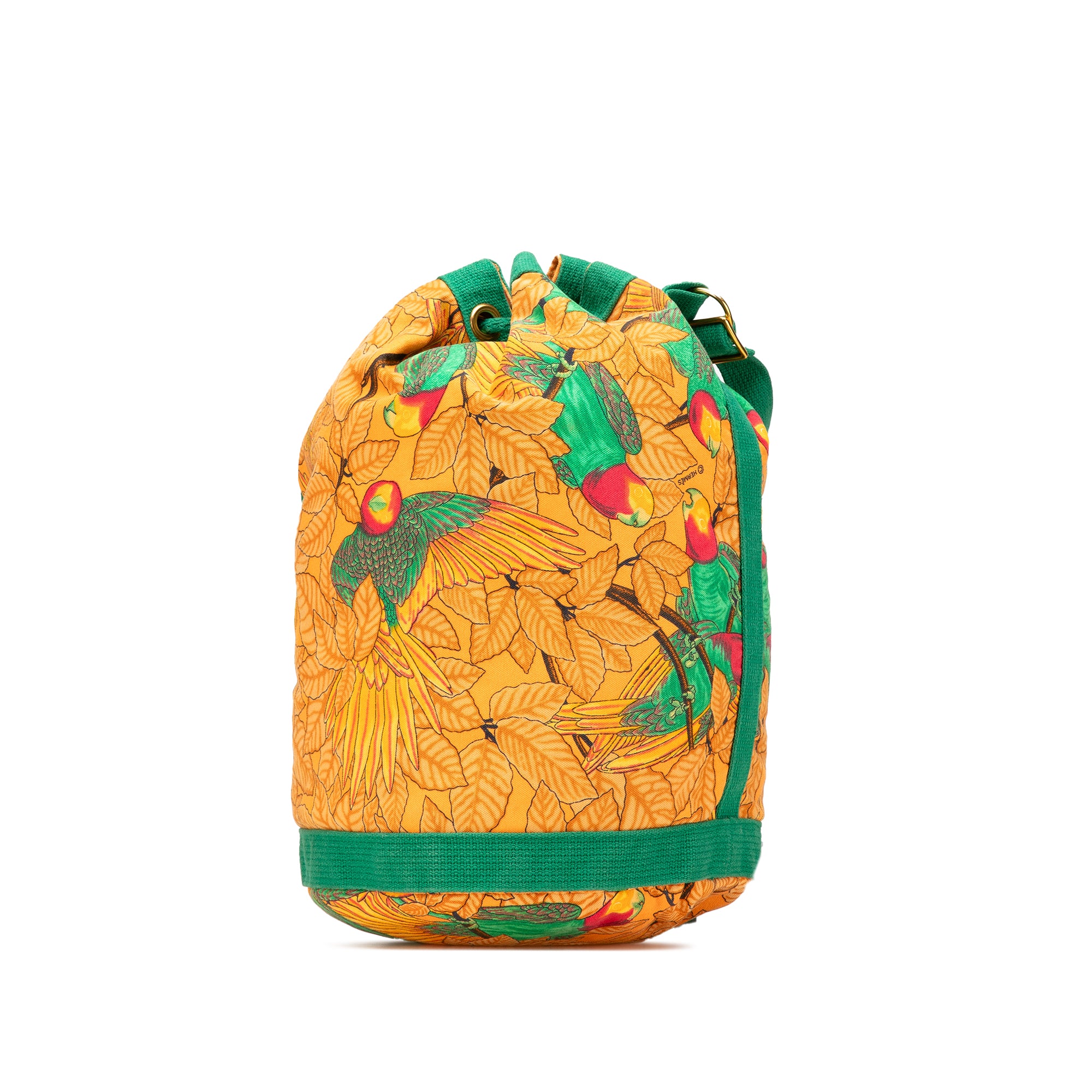 Toile Les Perroquets Bucket Bag