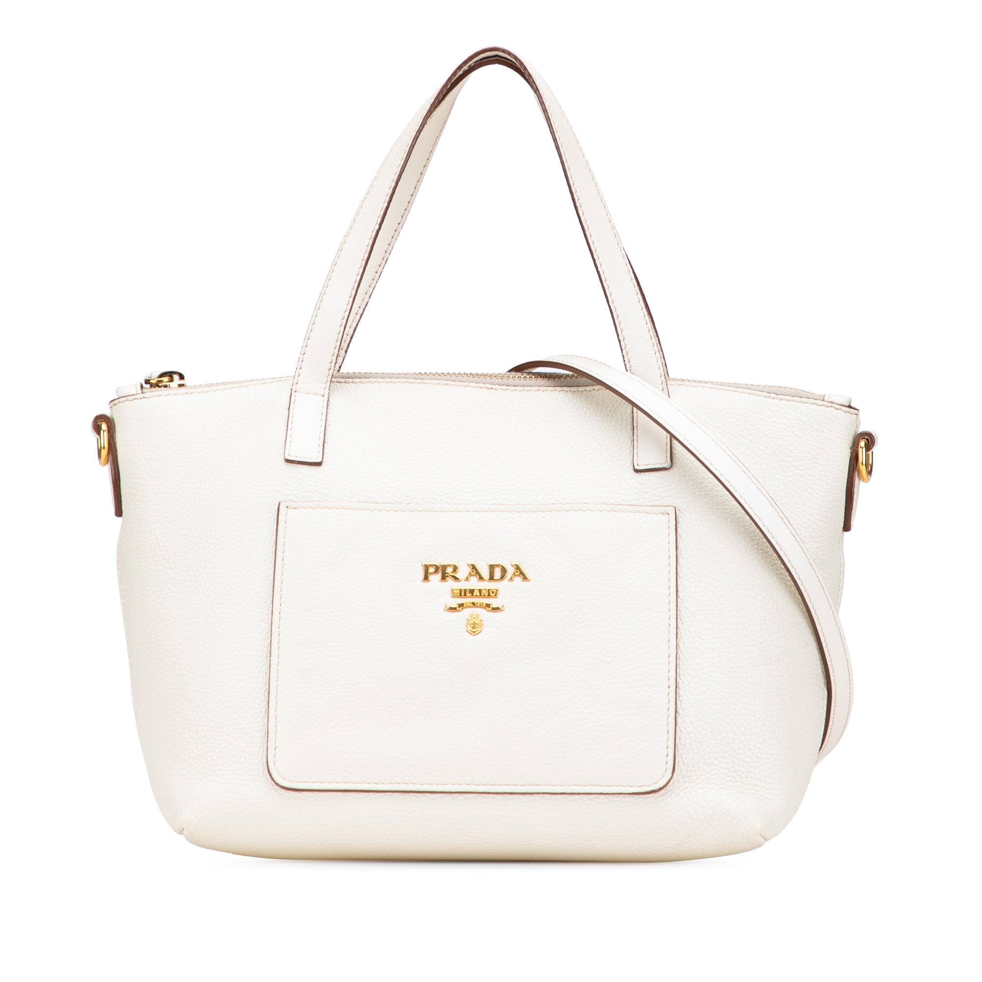 Vitello Daino Front Pocket Tote