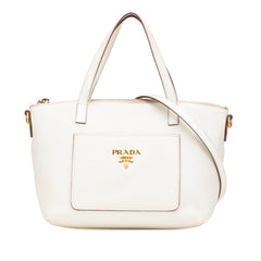 Vitello Daino Front Pocket Tote