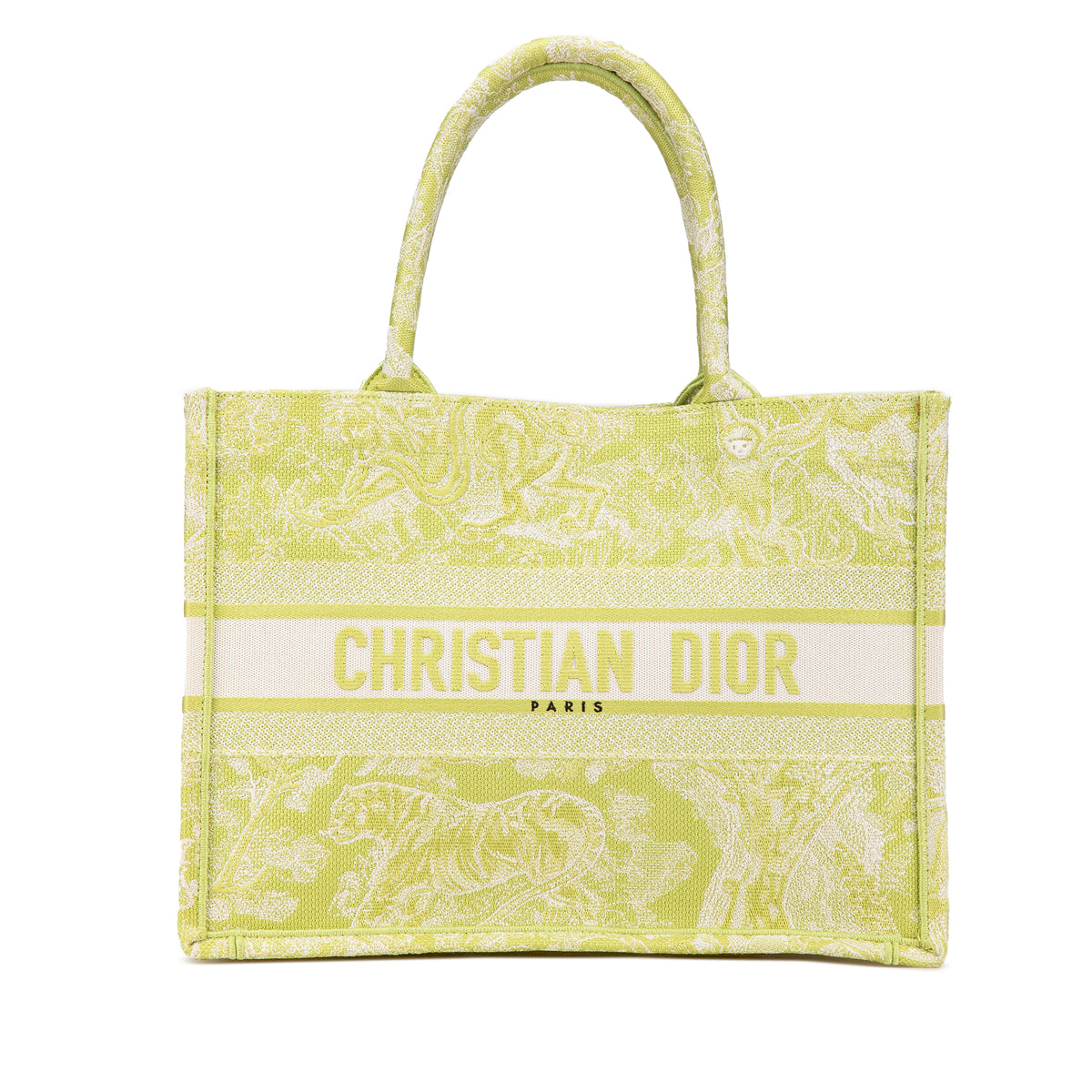 Medium Canvas Embroidered Dioriviera Toile De Jouy Book Tote