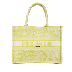 Medium Canvas Embroidered Dioriviera Toile De Jouy Book Tote