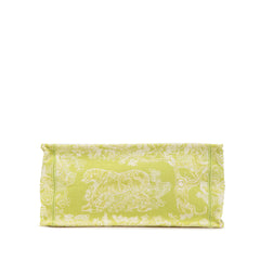 Medium Canvas Embroidered Dioriviera Toile De Jouy Book Tote
