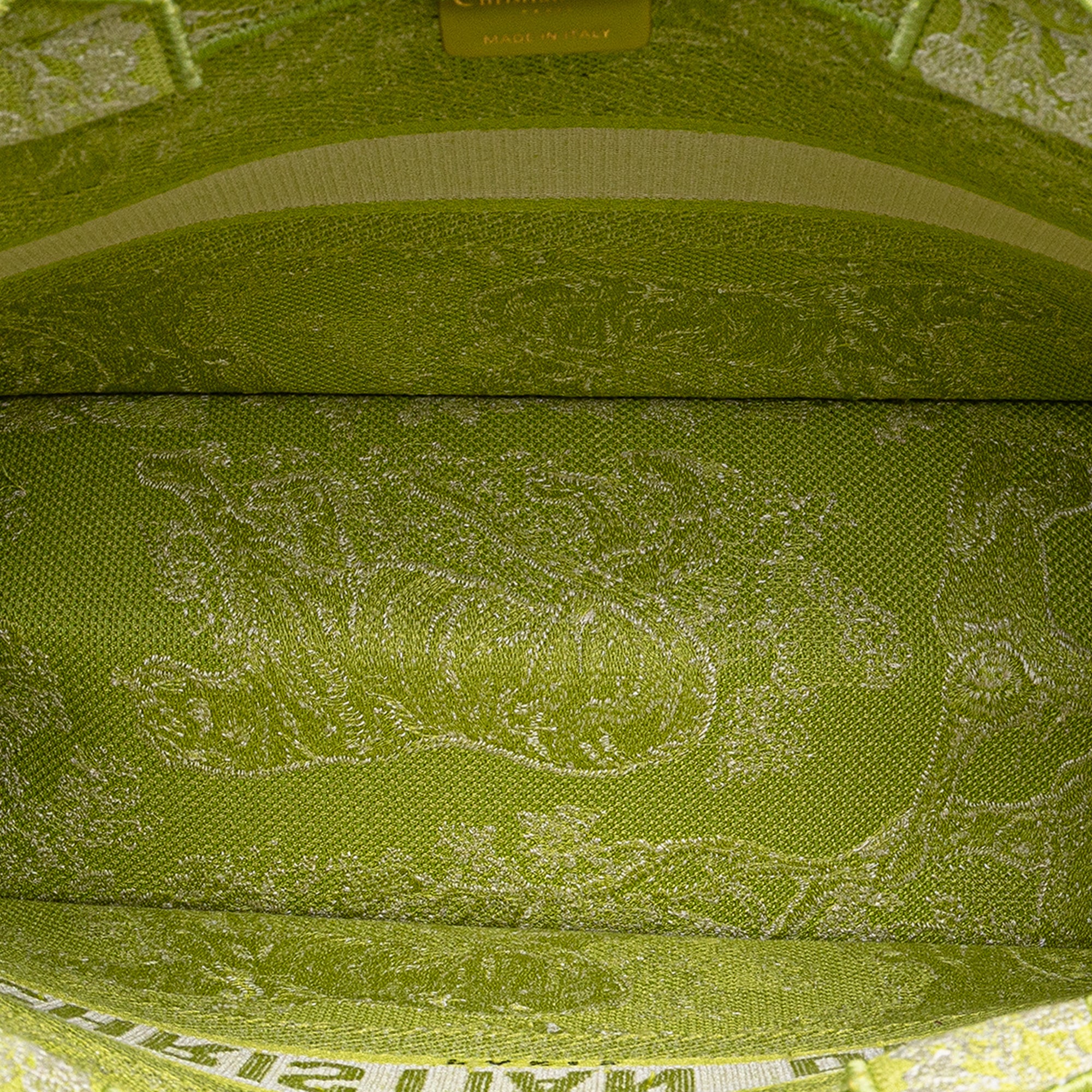 Medium Canvas Embroidered Dioriviera Toile De Jouy Book Tote