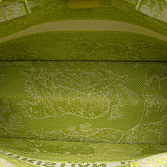 Medium Canvas Embroidered Dioriviera Toile De Jouy Book Tote