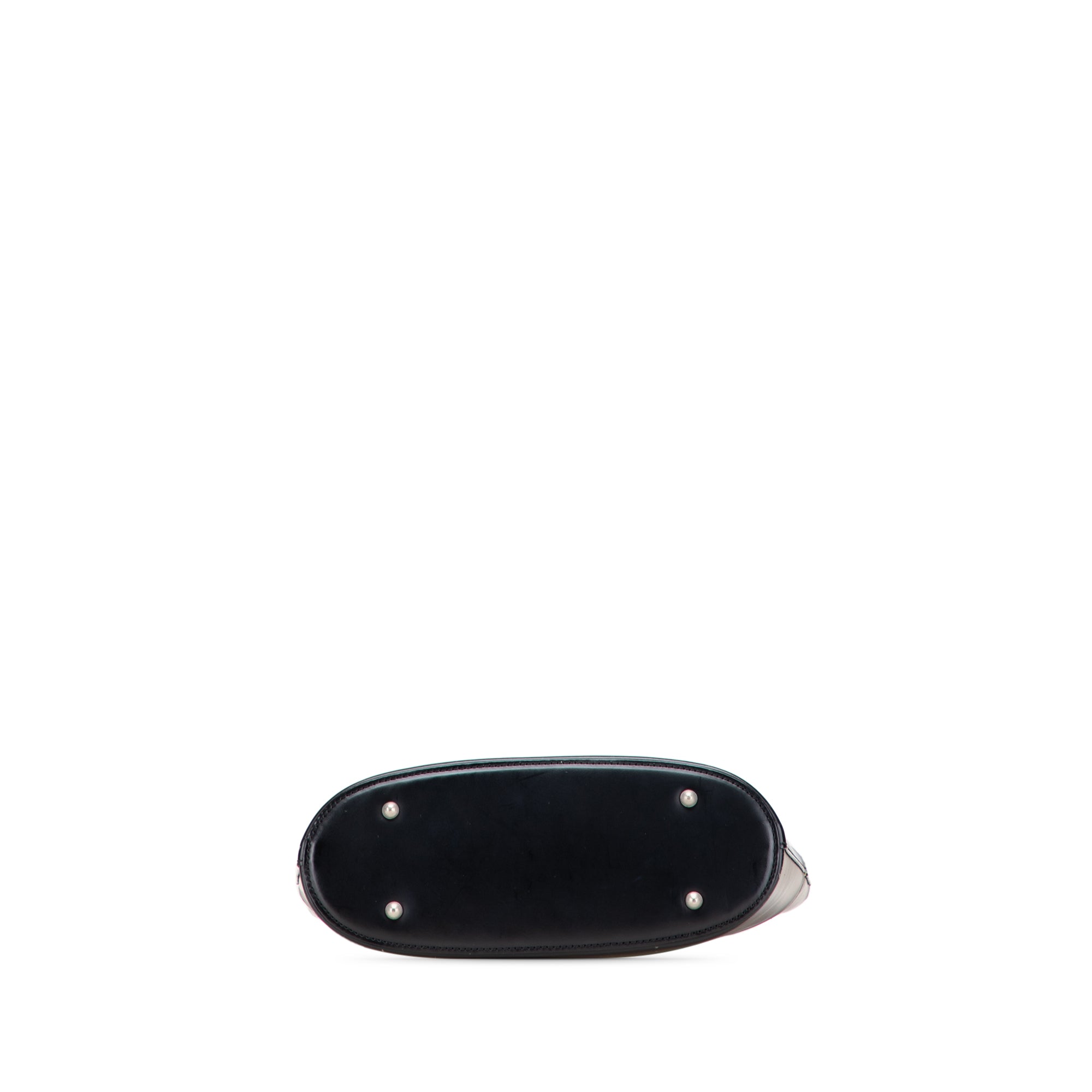 House Check Trimmed Leather Shoulder Bag