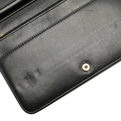 CC Studded Lambskin Wallet on Chain