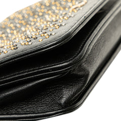 CC Studded Lambskin Wallet on Chain