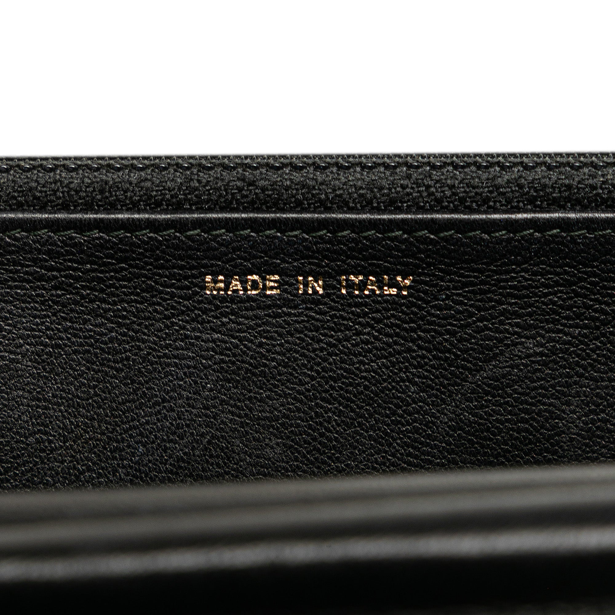 CC Studded Lambskin Wallet on Chain