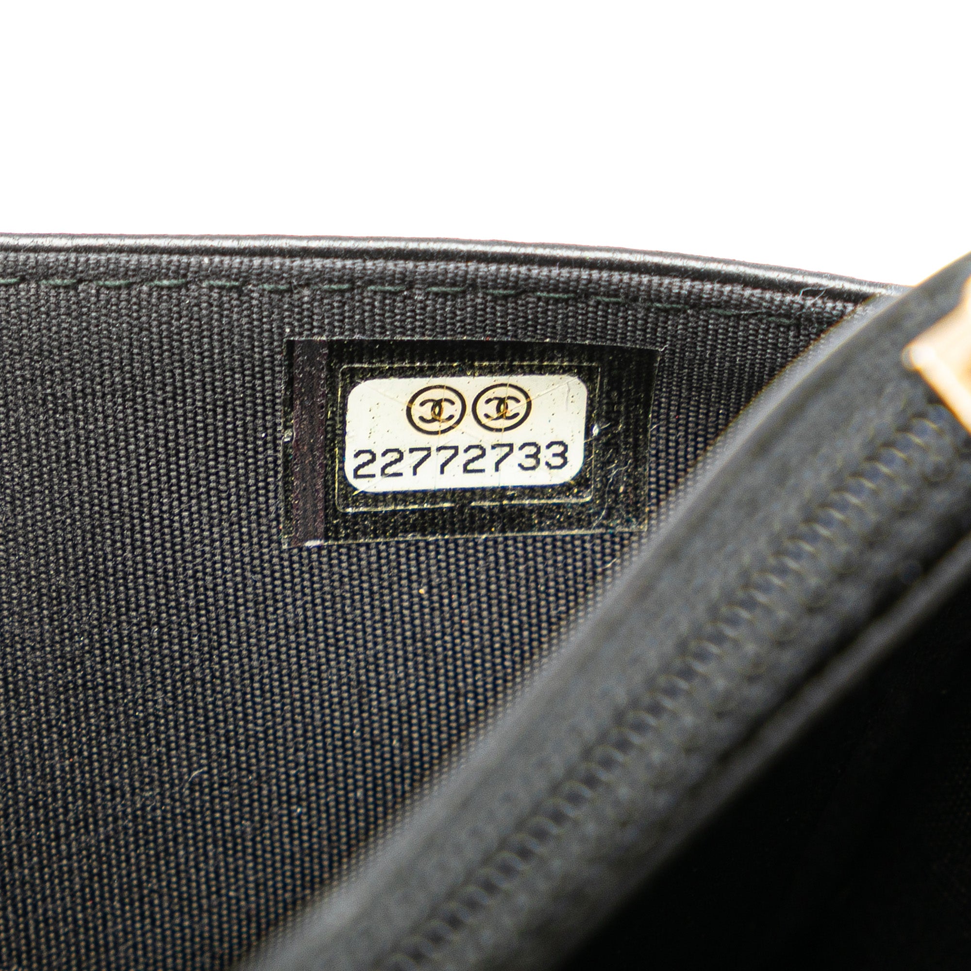 CC Studded Lambskin Wallet on Chain