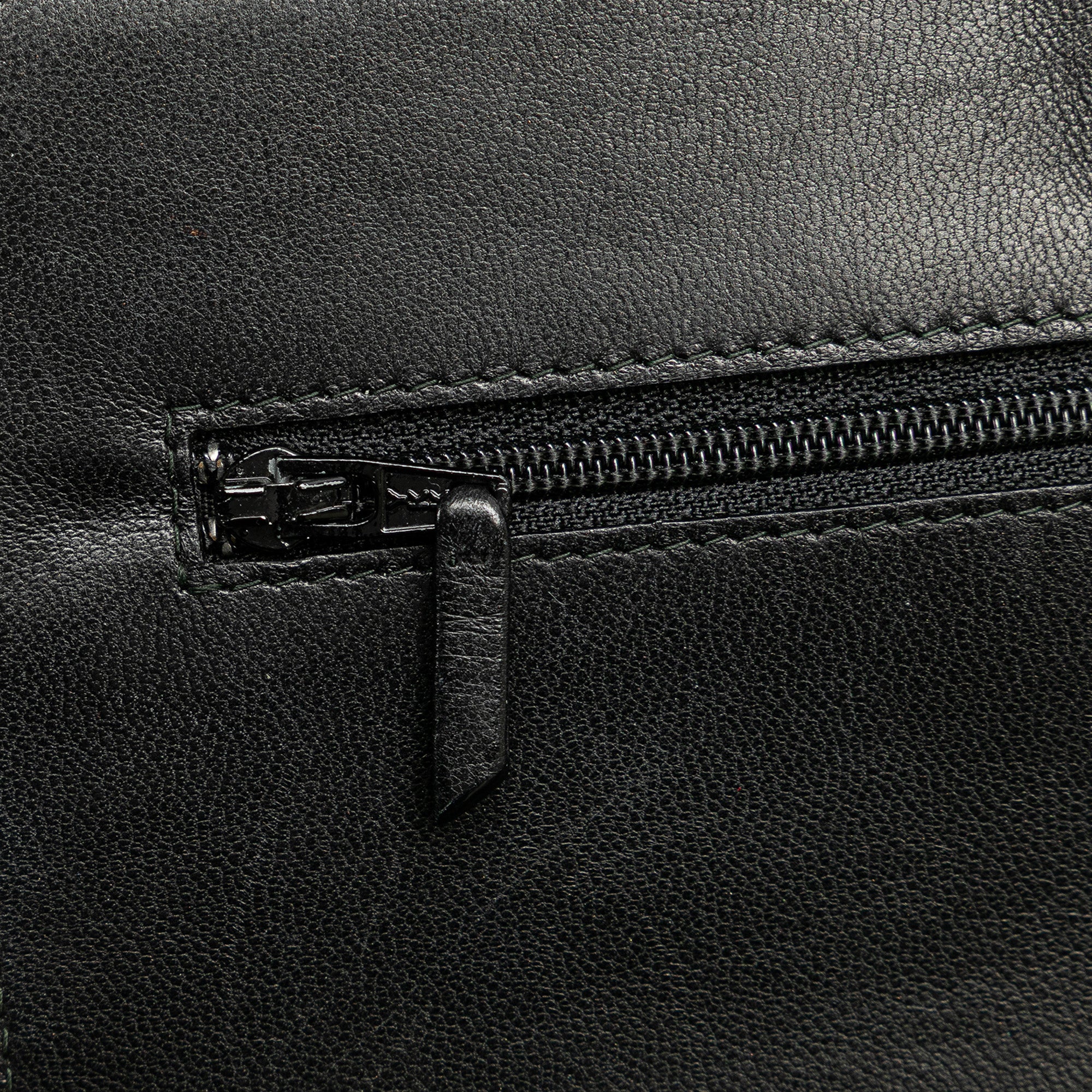 CC Studded Lambskin Wallet on Chain