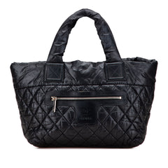 Small Quilted Nylon Coco Cocoon Tote