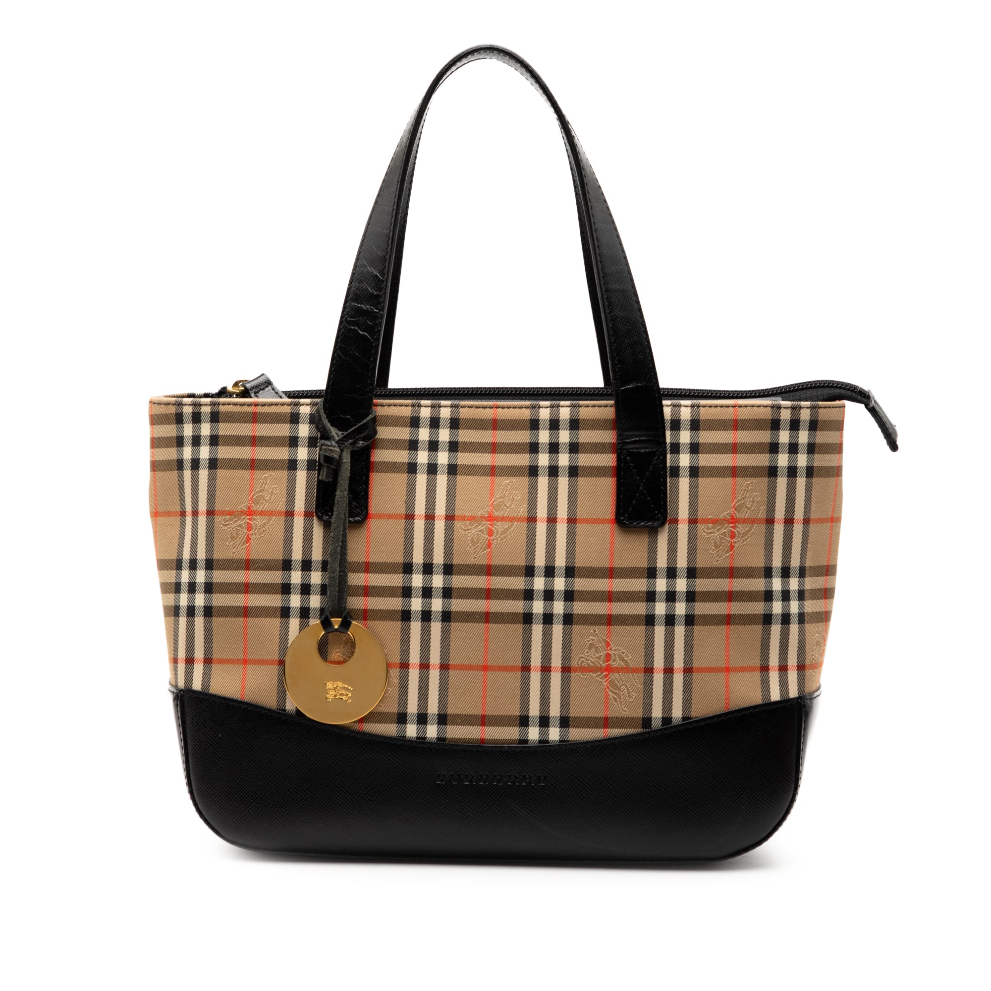 Haymarket Check Canvas Tote
