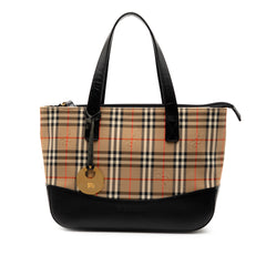 Haymarket Check Canvas Tote