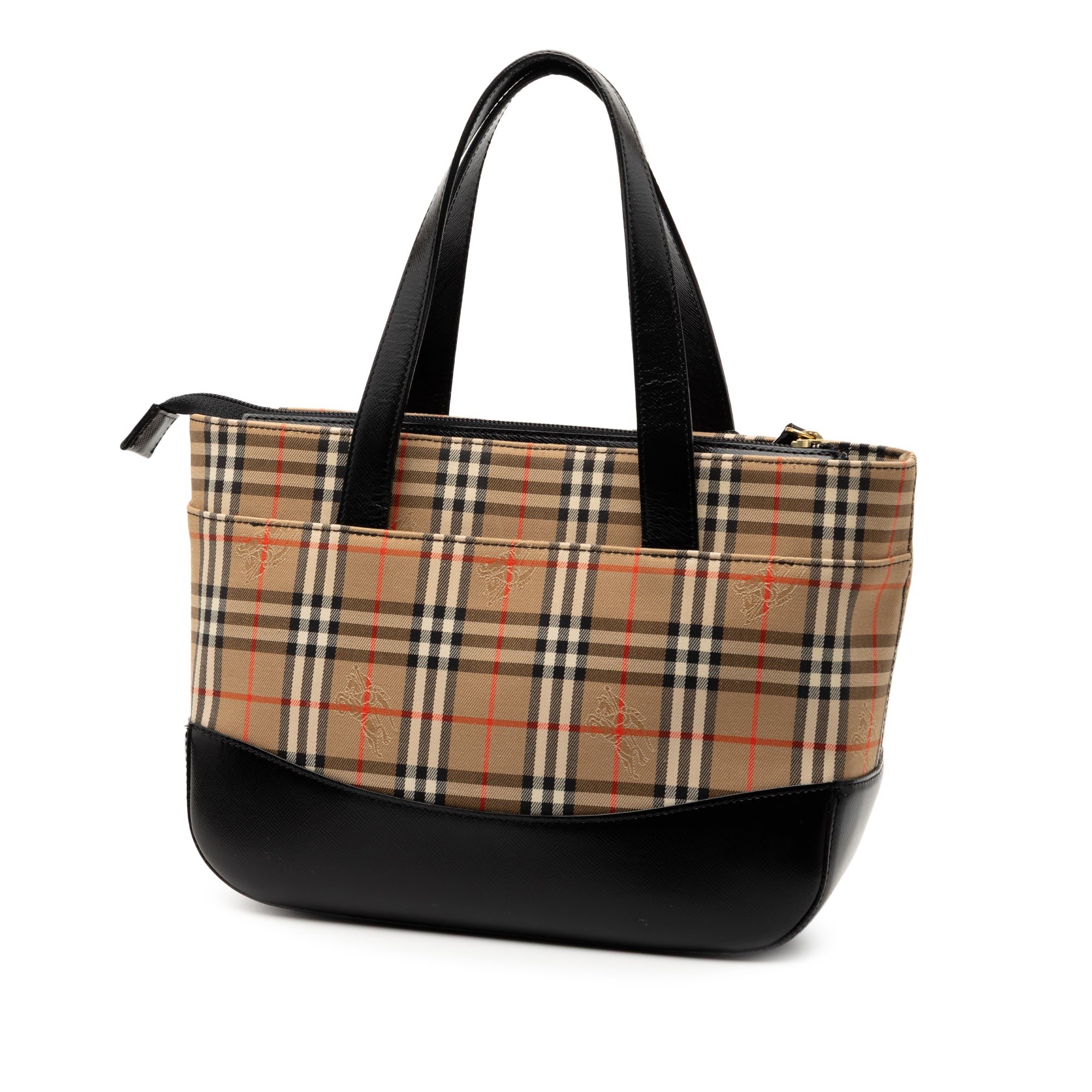 Haymarket Check Canvas Tote