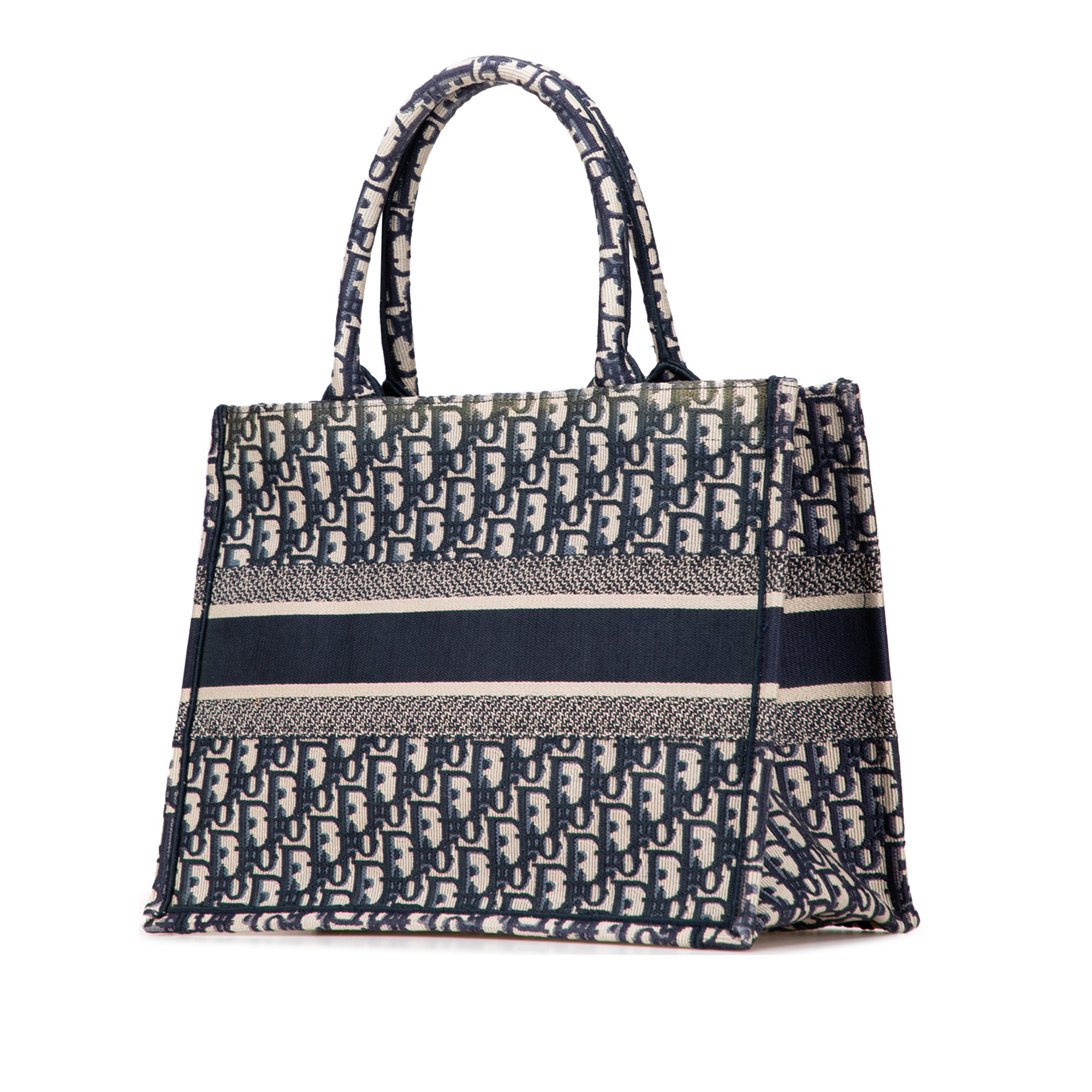 Medium Oblique Canvas Book Tote