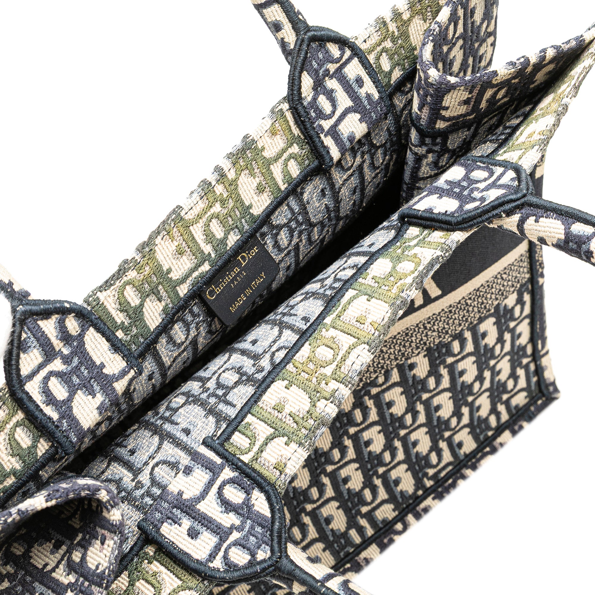 Medium Oblique Canvas Book Tote