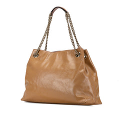 Medium Patent Soho Chain Tote