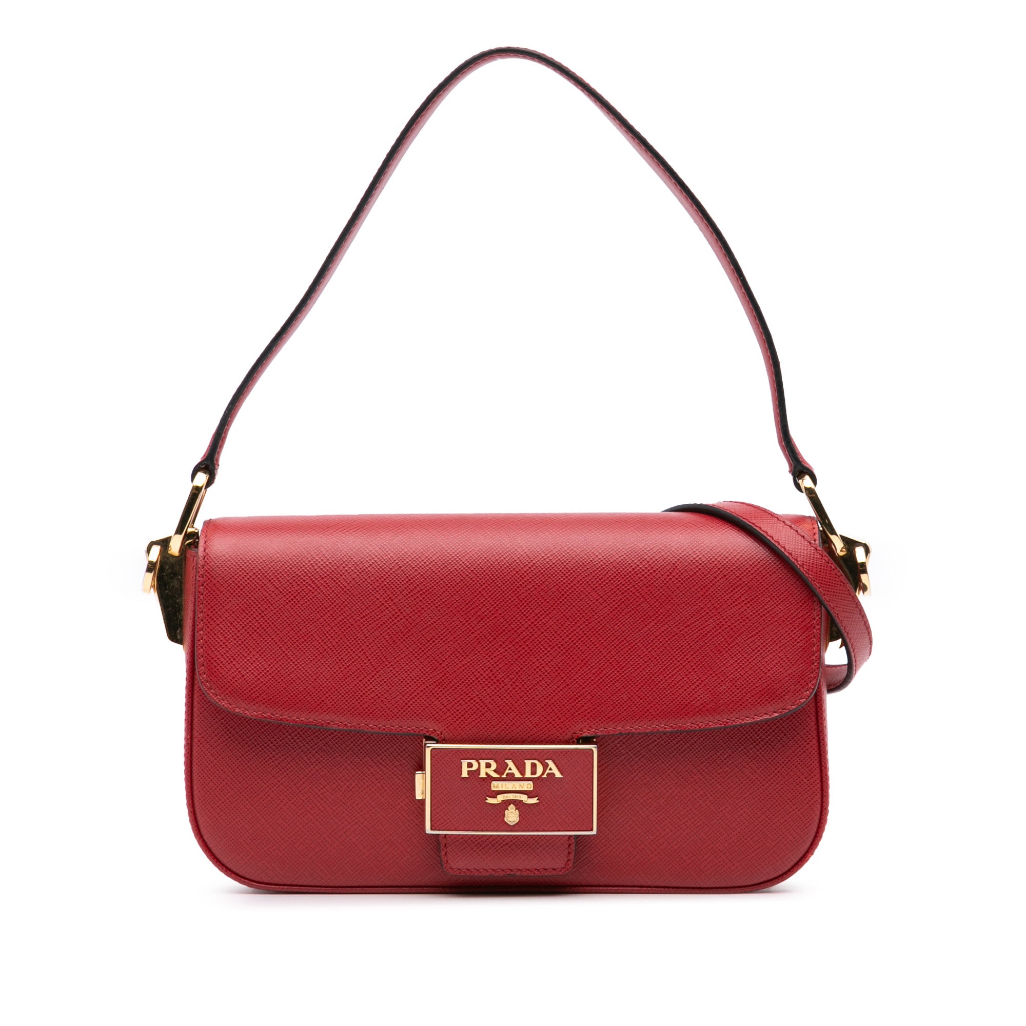 Saffiano Lux Embleme Satchel