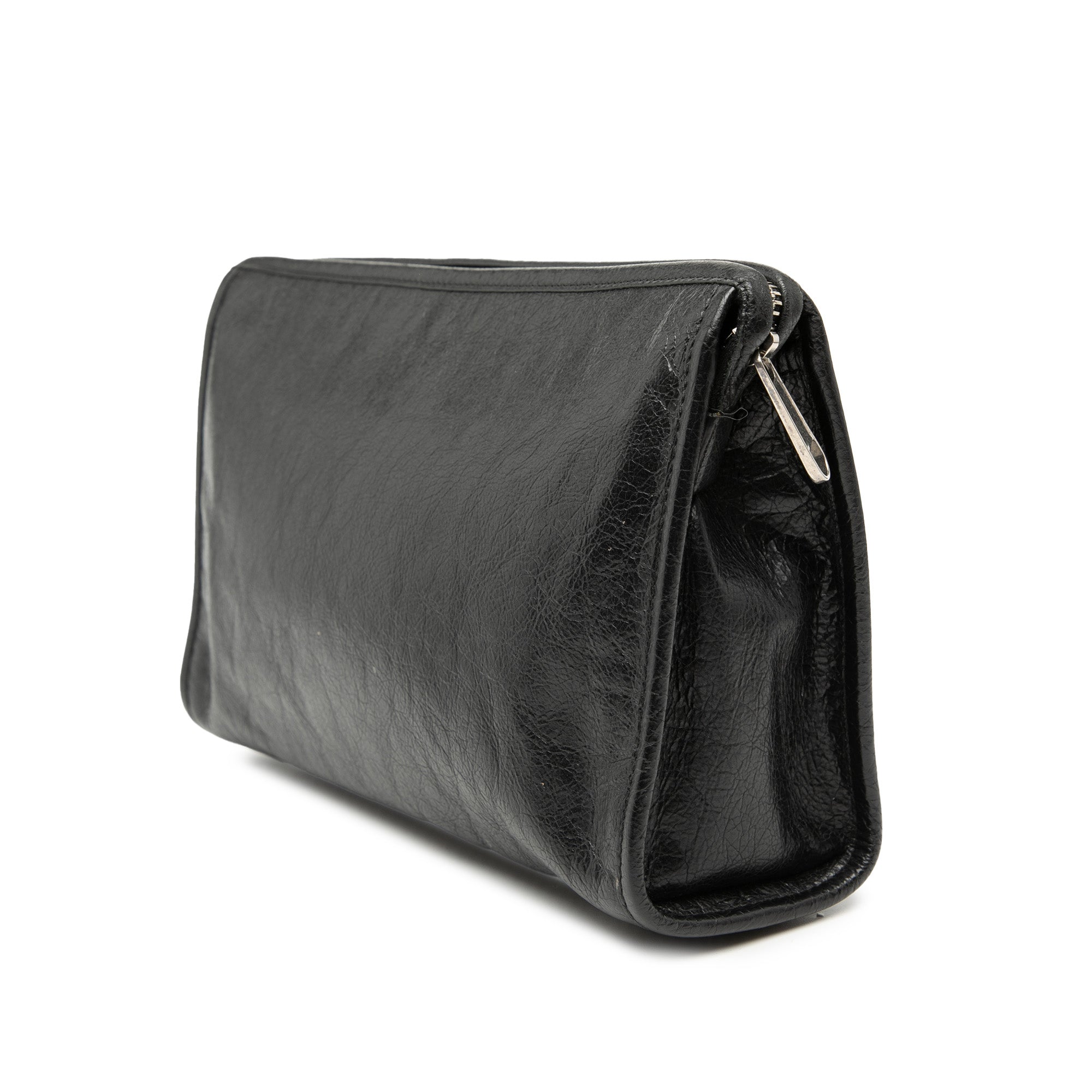 Crinkled Calfskin Interlocking G Morpheus Clutch