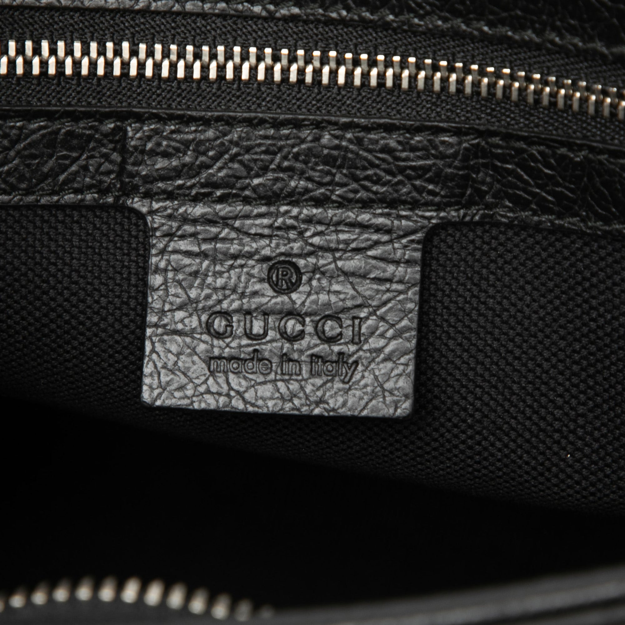 Crinkled Calfskin Interlocking G Morpheus Clutch