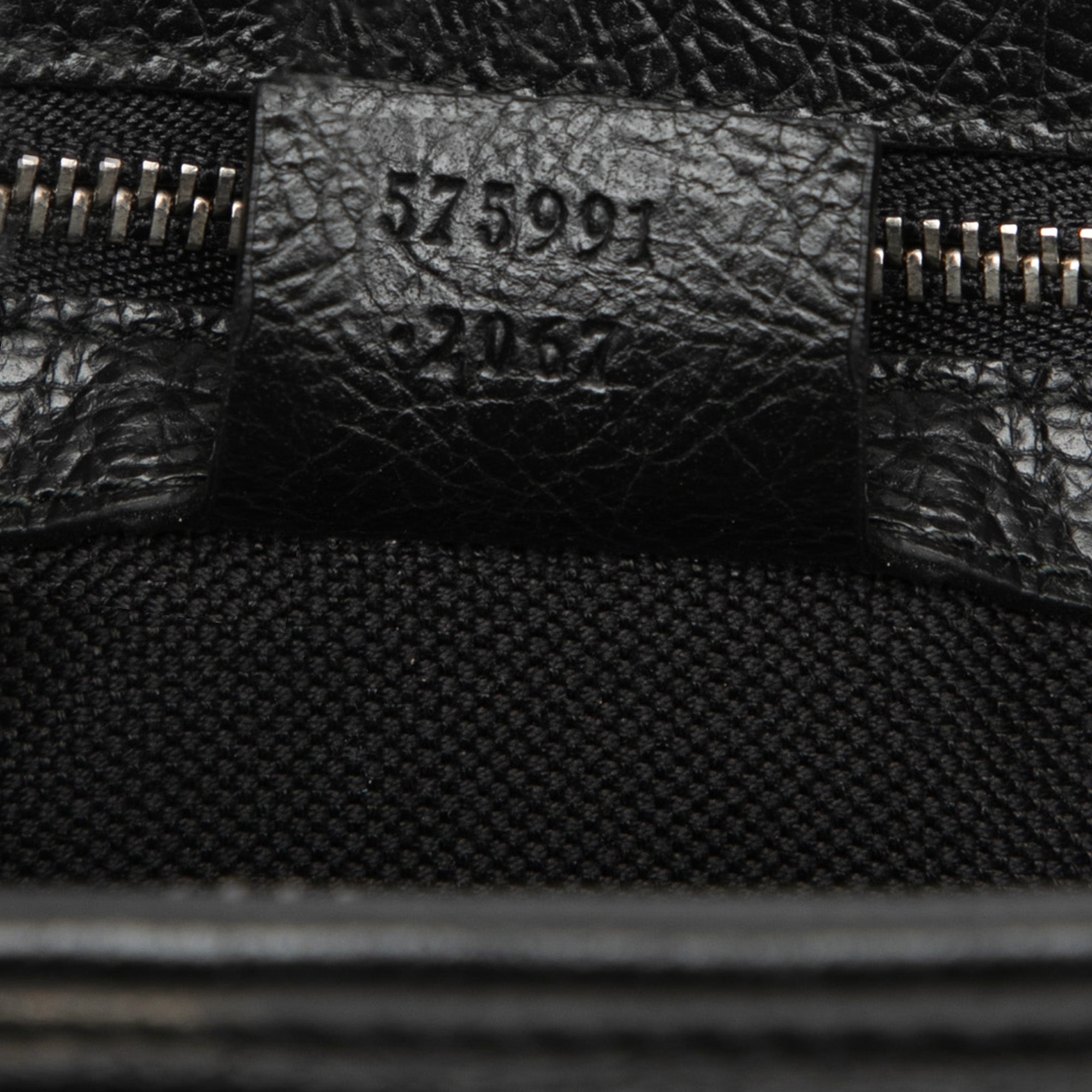 Crinkled Calfskin Interlocking G Morpheus Clutch