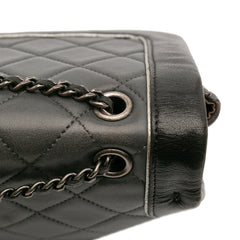 Paris Salzburg Jumbo Bicolor Quilted Lambskin Tyrolean Flap